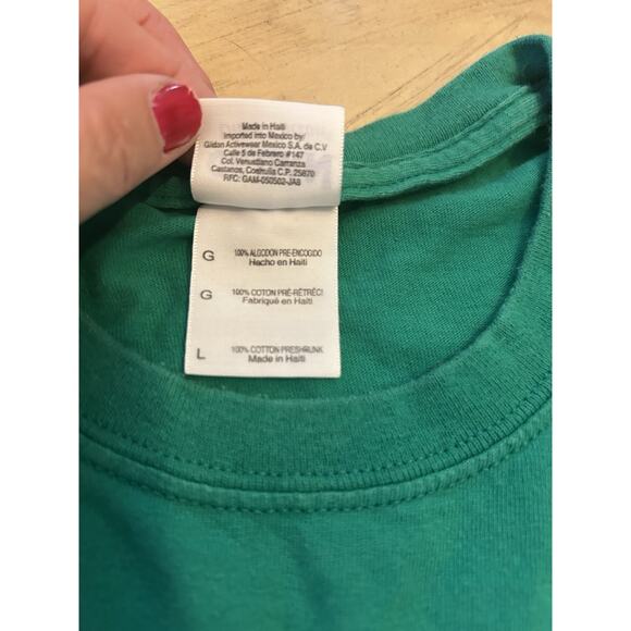 VTG PHILADELPHIA EAGLES T Shirt L “ Winning Is For Birds” Kelly Green Old NFL - Picture 4 of 10